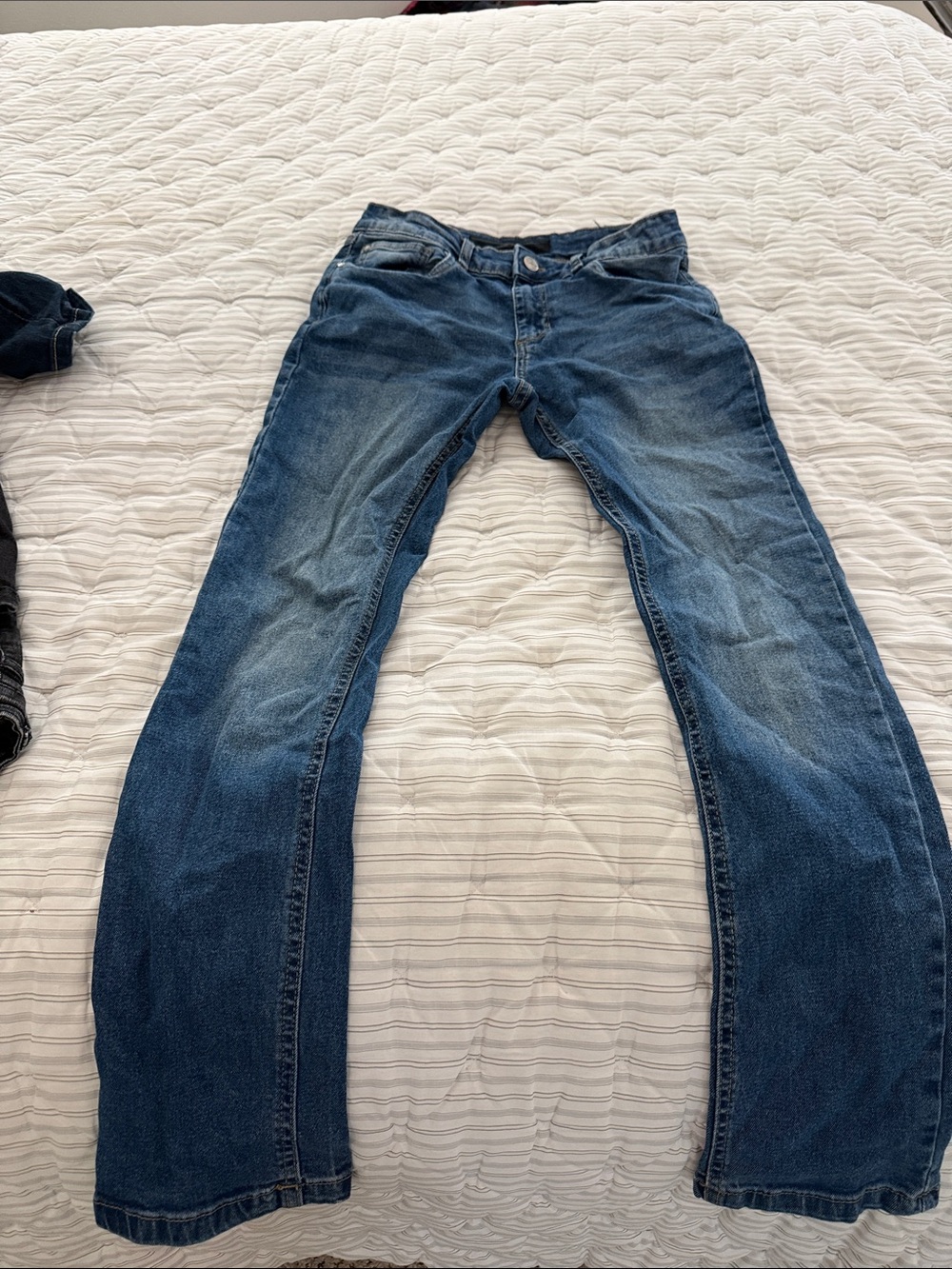 Joe's Jeans Kids Faded Blue Straight-Leg Denim